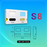 استند فلزی دیواری مدل S 8